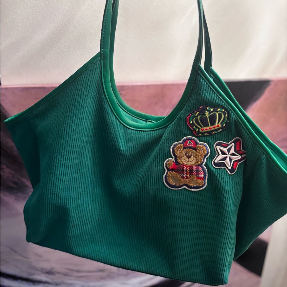 Stoney Clover Ln Scoop Tote in Ivy Precustomized